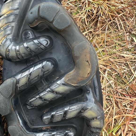 CLEAN Nike size 10 Womens Air Vapormax 2023 Flyknit Black shoes - Picture 9 of 10